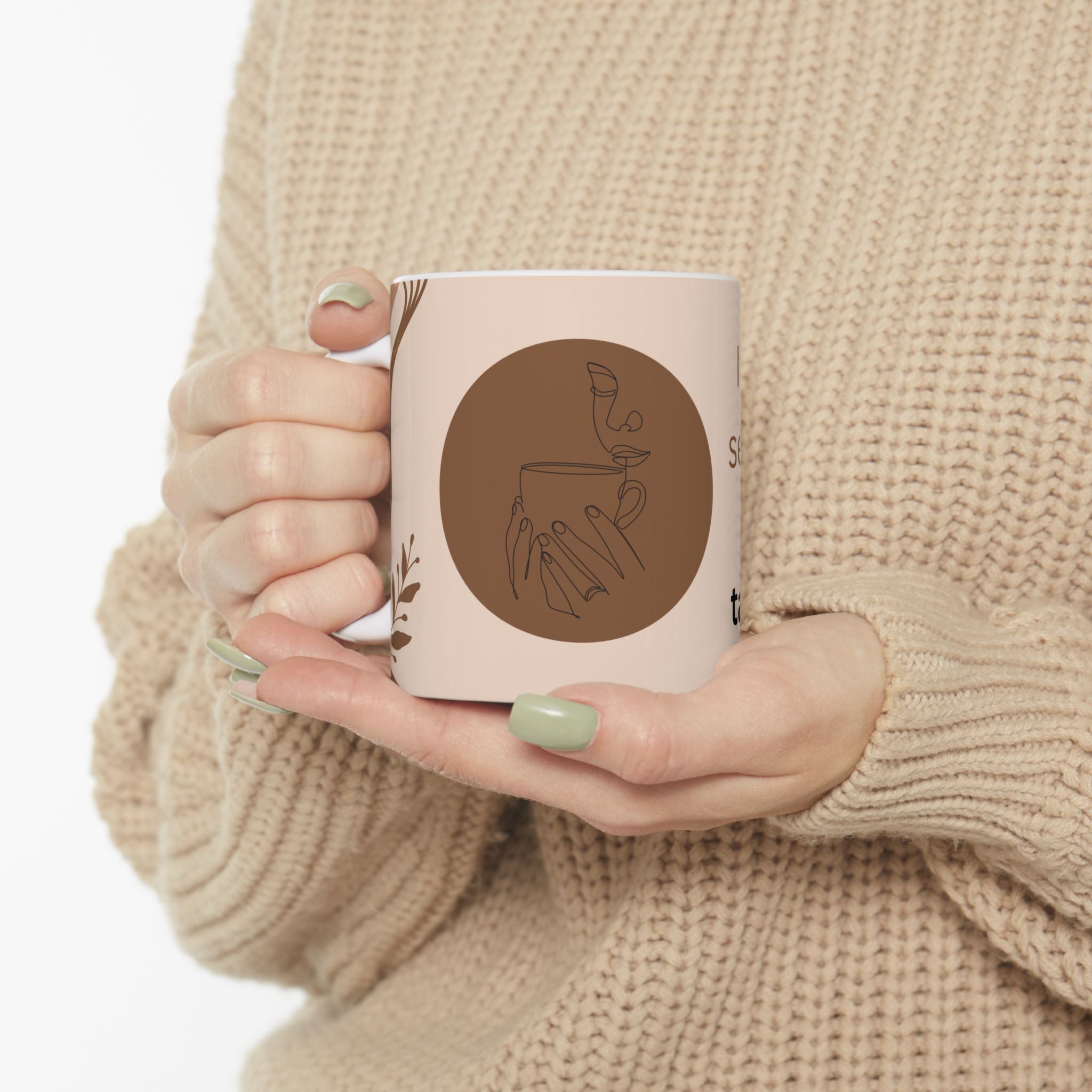 Im on my second cup of Dont Talk To Me Ceramic Mug, 11oz