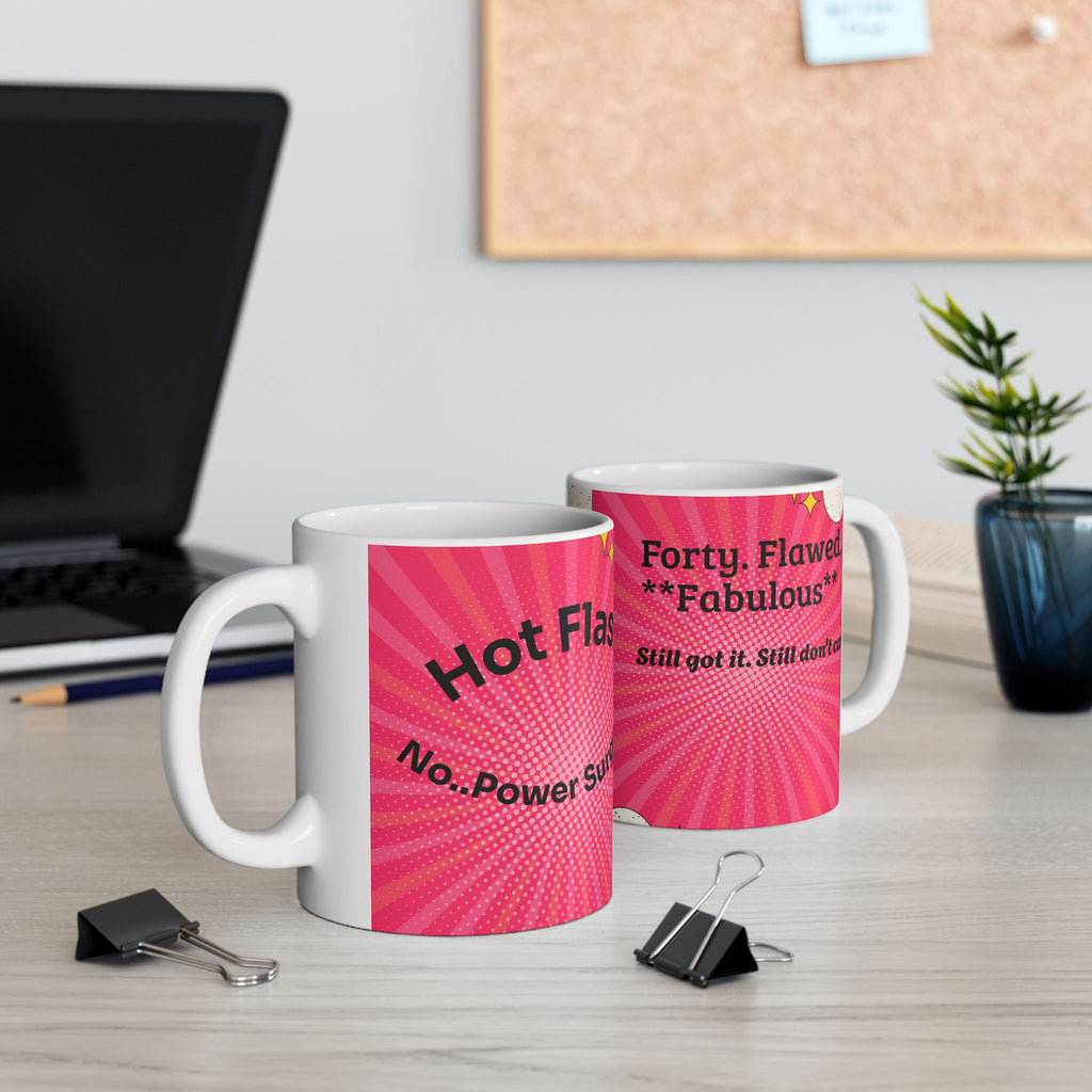 Fabulous at 40 gift Ceramic Mug, Coffee Cup for Family Gatherings, Personalized Gift for Mother's Day, Birthday, or Any Occasion