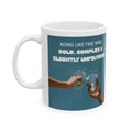 Funny Wine Mug for Women Over 40  Aging Like Fine Wine